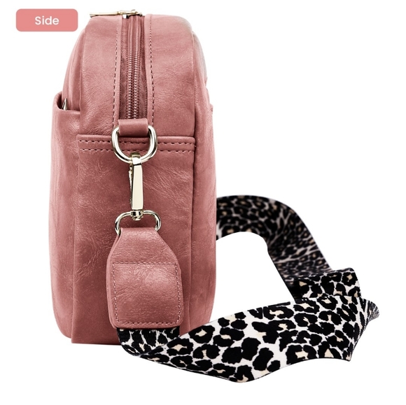 Small crossbody shoulder bag messenger phone bag wallet purse - Picture 2 of 12